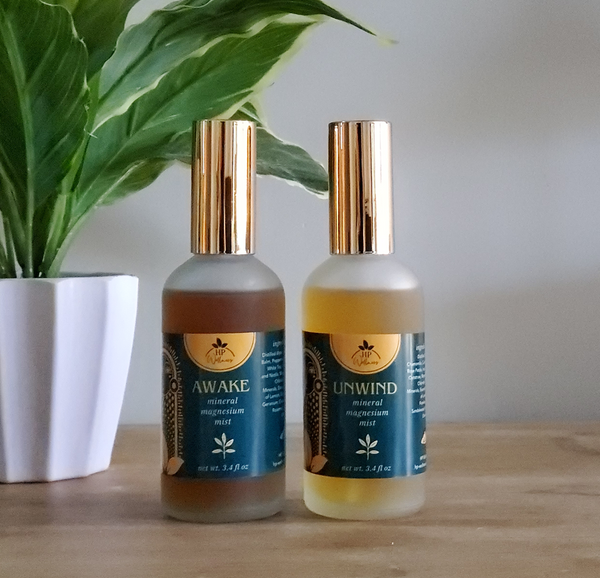 Awake & Unwind: Mineral Magnesium Mist Spray Set