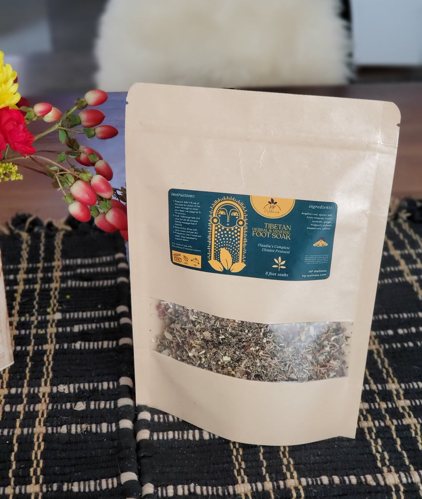 Tibetan Herbal & Mineral Foot Soak