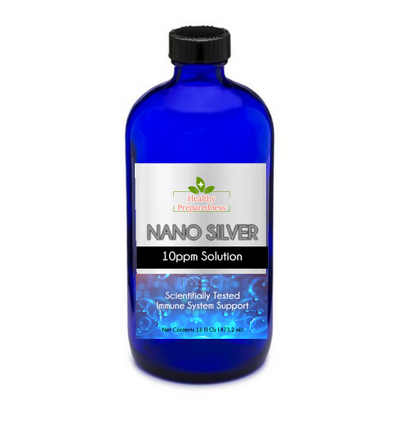Nano Silver Solution - 16 oz. Family Size