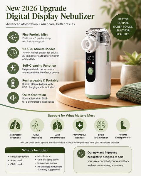 New & Improved Portable Nebulizer - Group-Buy Now Open!