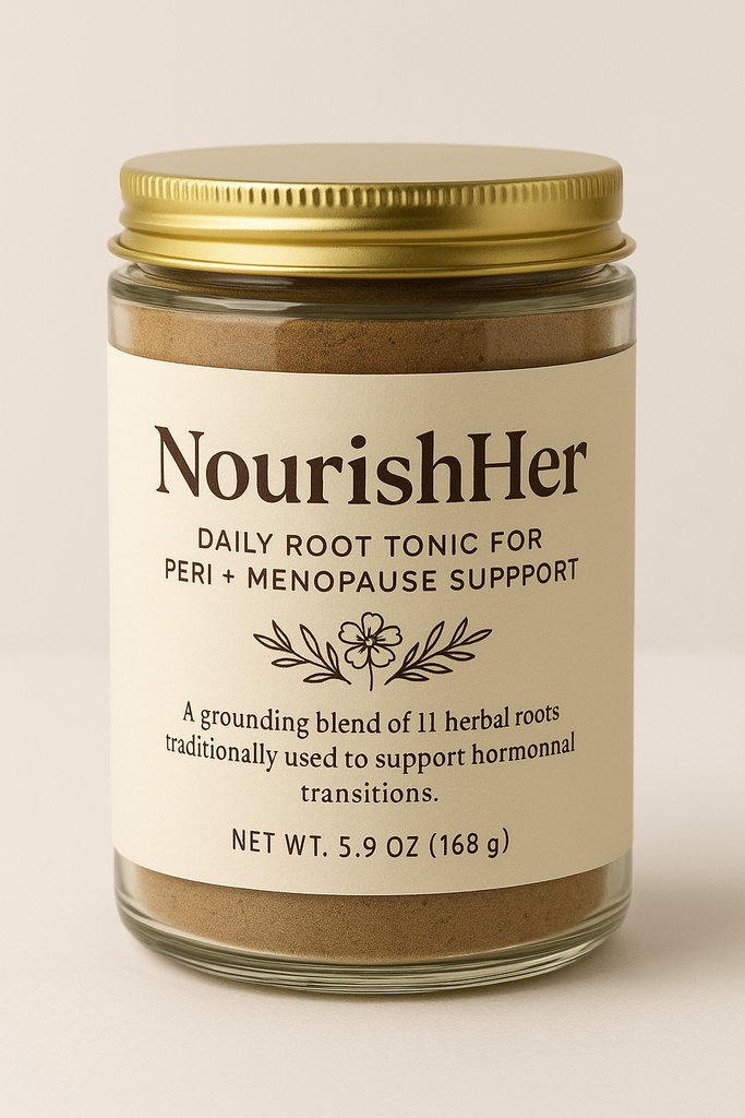 NEW! NourishHer - Daily Root Tonic for Peri + Menopause Support - 2 Month Supply