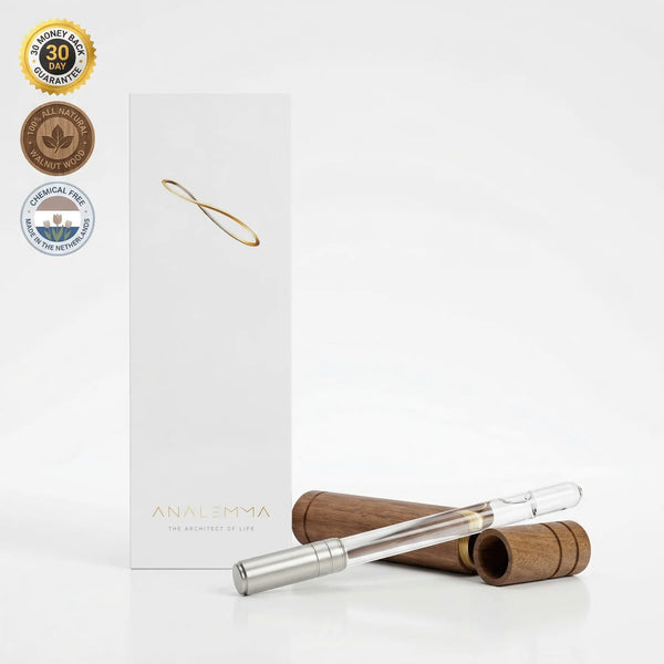 Analemma Structured Water Wand - Silver or Walnut