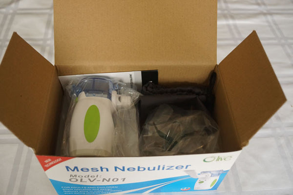 unboxing the nebulizer