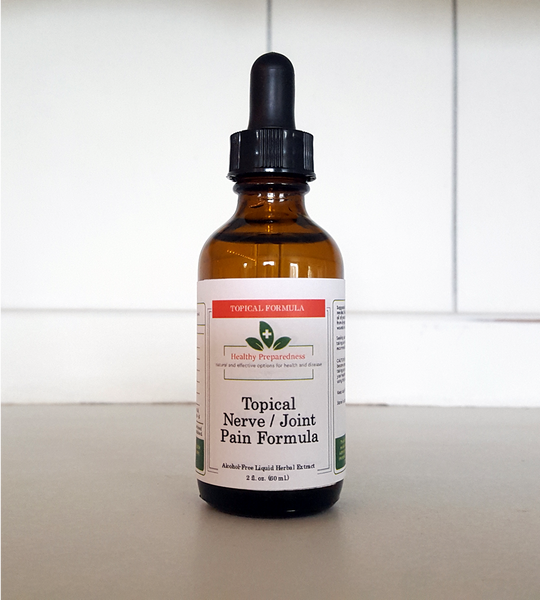 Topical Nerve / Joint Pain Formula - 2 oz. - Summer Clearance!